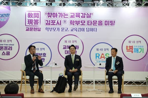 '찾아가는 교육감실' 김포서 과밀·통학 논의…13일 군포·의왕, 하남 일정은 미공개 대표 이미지